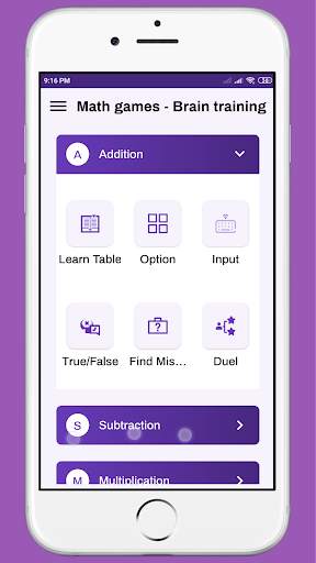 Math Games - Brain Training Offline screenshot 2