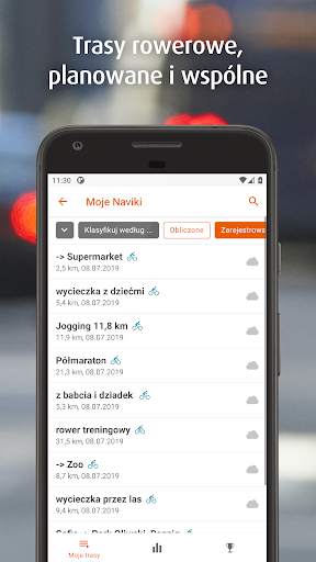 Naviki–nawigacja GPS na roweru screenshot 6