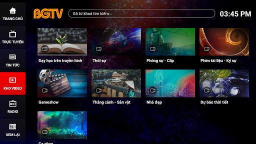BGTV Go cho Smart TV screenshot 3