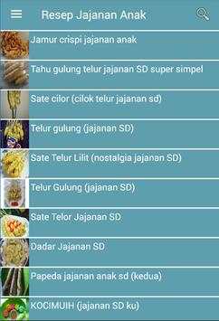 Resep Jajanan Anak screenshot 2