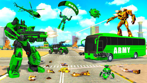 Army Robot Mech Robot Games screenshot 4