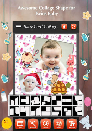Baby Collage Maker - Baby Card, Frame & Collage screenshot 4