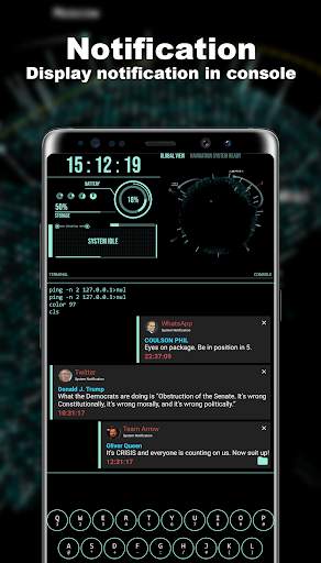 Hacker Theme Launcher screenshot 3