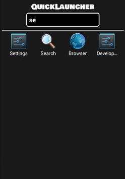 Quick App Launcher screenshot 1