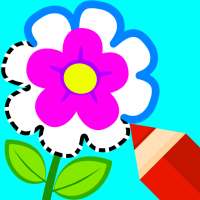 how to draw flower game logo