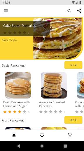 Pancake Recipes screenshot 1