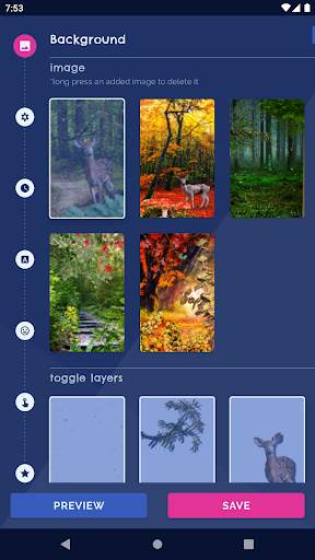 Forest Live Wallpaper screenshot 1