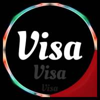 VisaVisaVisa 180  Travel Country list for passport logo