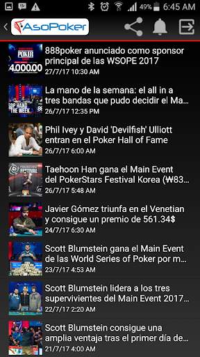 AsoPoker - móvil screenshot 3