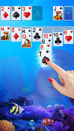 Solitaire Klondike Fish screenshot 2