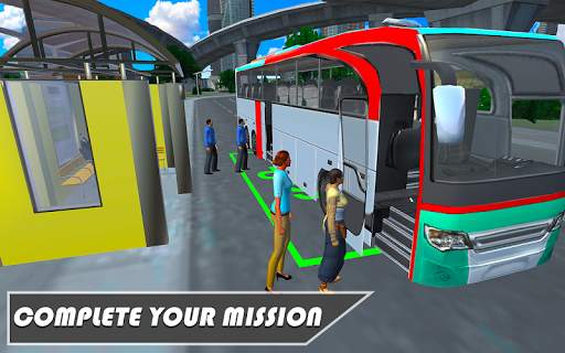 KP BRT Bus Simulator : Smart City Bus Game screenshot 1