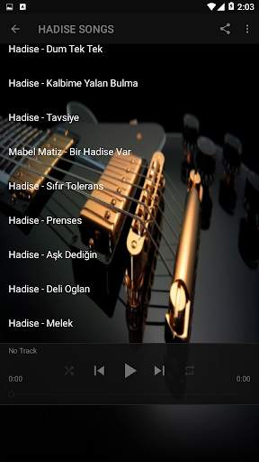 Hadise Songs'Dum Tek Tek' स्क्रीनशॉट 1