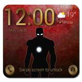 Lock Screen inspired Iron Man