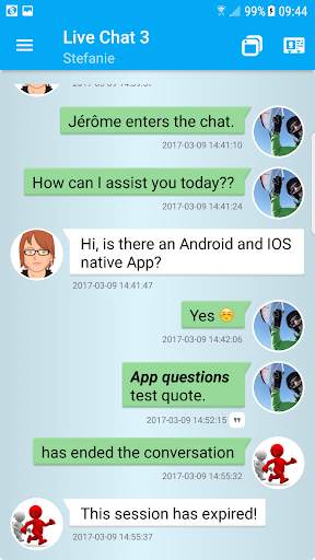 Live Chat 3 / Cloud Chat 3 screenshot 4