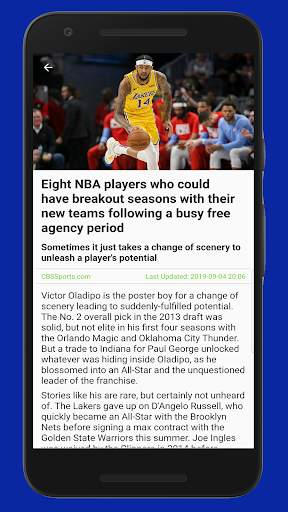Basketball NBA News, Scores, Stats & Schedules screenshot 4