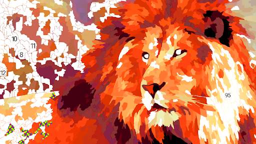 Fluffy Colors: Color by Number screenshot 4