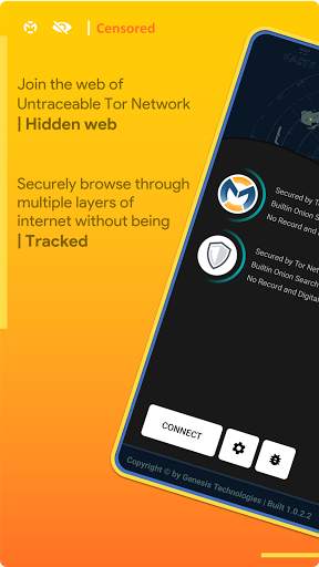 Genesis Browser | Private & Dark Web screenshot 1