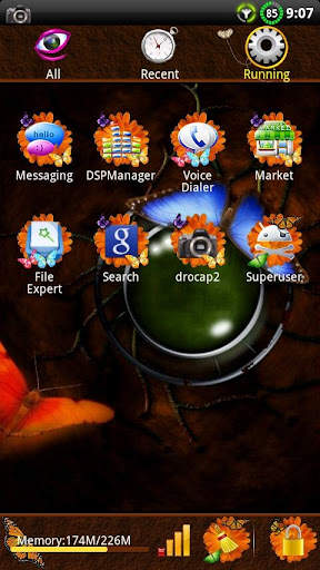 Butterfly GO Launcher EX Theme screenshot 3