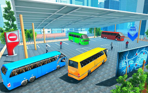 City Coach Bus Driving Simulator 2019: Modern Bus screenshot 6