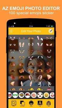 AZ emoji photo editor – free stickers screenshot 8