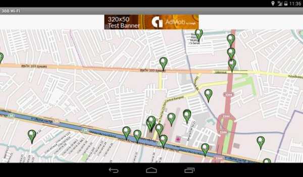 3BB/AIS WiFi Map screenshot 5