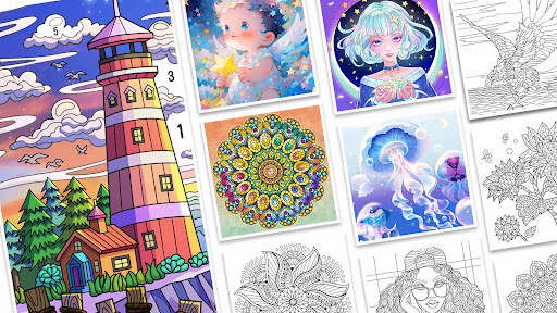 Coloring by number screenshot 8