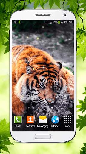 Tiger Live Wallpaper HD screenshot 7