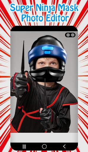 Super Ninja Mask Photo Editor screenshot 5