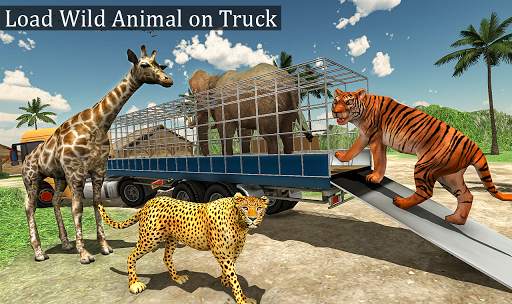 Zoo Animal Safari Transport Driving Simulator 3D screenshot 9