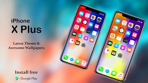 iPhone X Plus Launcher 2020: Themes & Wallpapers screenshot 1