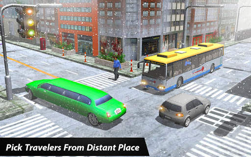 Uphill Limo Driver Snow Mountain Climb screenshot 15