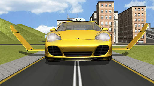 Flying Taxi car simulator screenshot 8