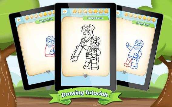 How to Draw Lego Ninjago screenshot 6