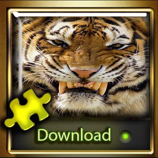tiger jigsaw puzzle game for Adults icon