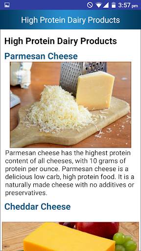 Protein Rich Food Source Guide screenshot 5