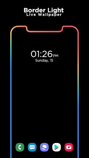 Border Light Live Wallpaper screenshot 1