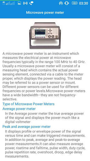 Electrical and Electronic instruments скриншот 6