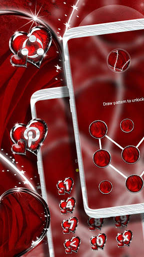 Red Rose Launcher Theme screenshot 5