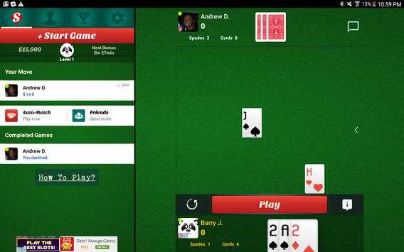 Sino: Online Casino Card Game скриншот 9