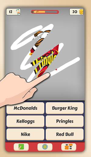 Gratta quel Logo Quiz. Puzzle game impegnativo screenshot 5