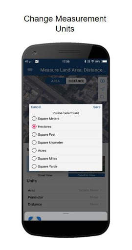 AeroGMS Measure - Area, Distance, Perimeter (GPS) screenshot 3