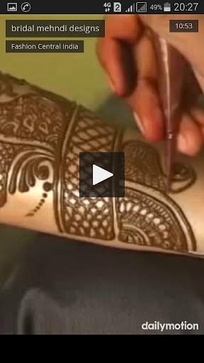 Mehndi Designs Videos screenshot 3