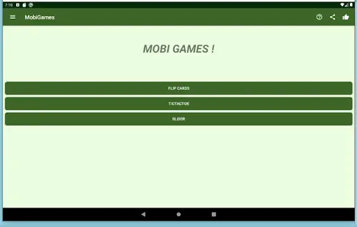 Mobi Games (Three Games, Free, fully Offline) screenshot 8