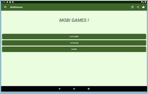 Mobi Games (Three Games, Free, fully Offline) screenshot 8