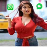 real sexy girl video call meet logo