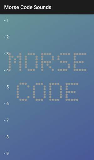 Morse Code Sounds screenshot 3