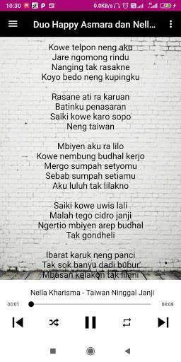 Lagu Jawa Happy Asmara dan Nella Kharisma screenshot 8