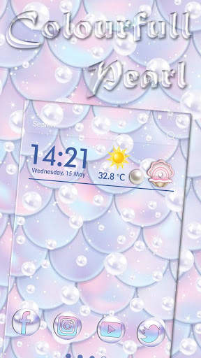 Mermaid, Peral Themes, Live Wallpaper screenshot 2