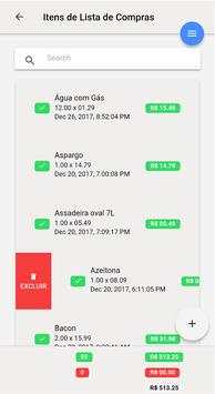 Shopping List: line and bar charts, budge control screenshot 7