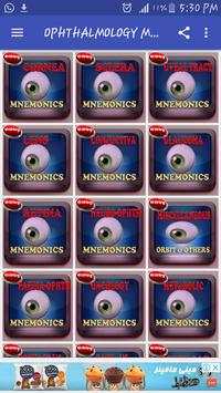 Ophthalmology Mnemonics скриншот 1